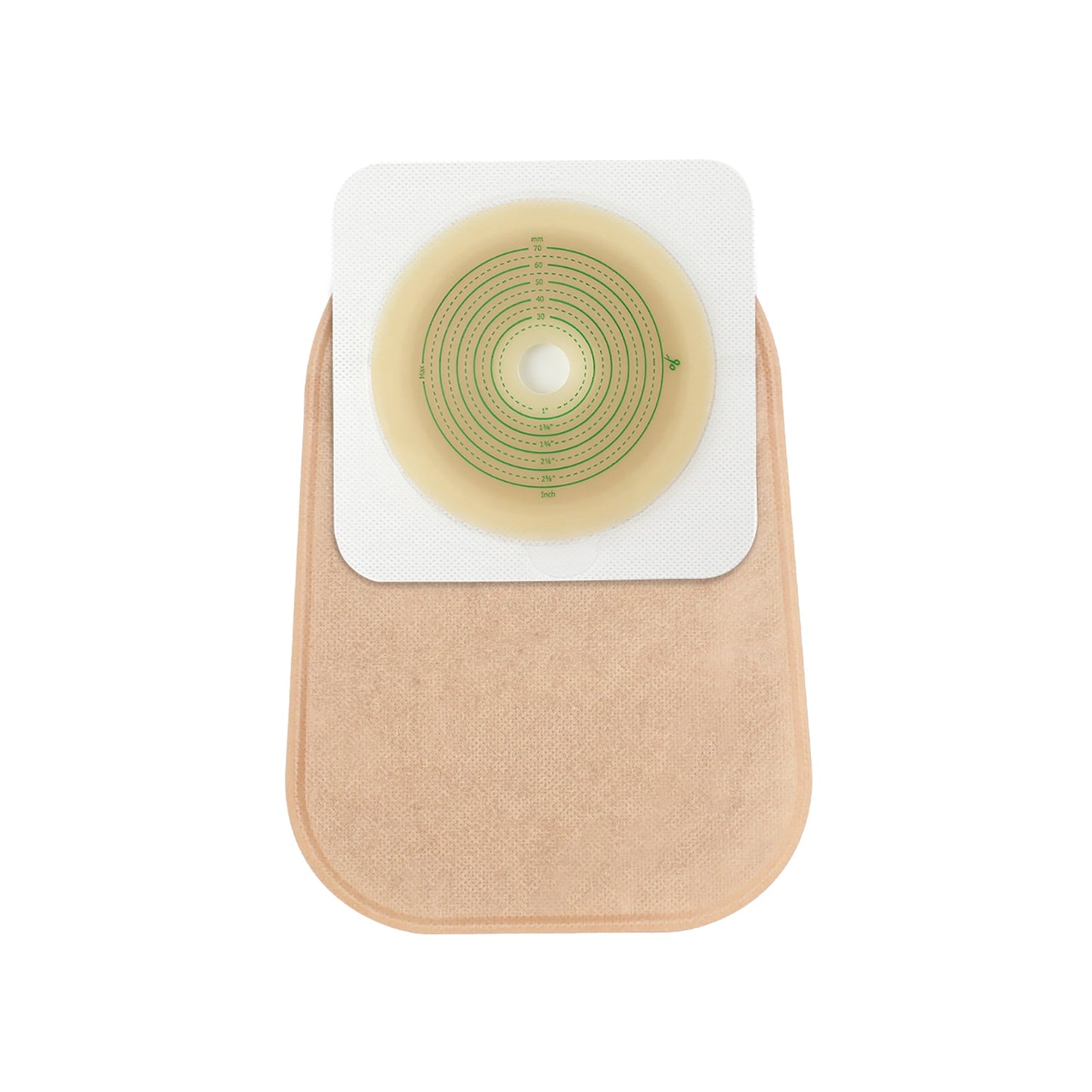 HEAGI 60pcs Colostomy Bags 2 Piece Closed End, Disposable Ostomy Pouch for Ileostomy, Travel Backup - HEAGI - Colostomy bags Supplies