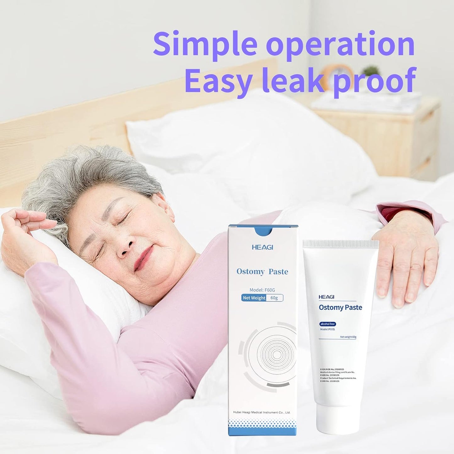 HEAGI Alcohol - Free Ostomy Paste - Skin Barrier Protection for Stoma Care, Colostomy Supplies Accessories - HEAGI - Colostomy bags Supplies