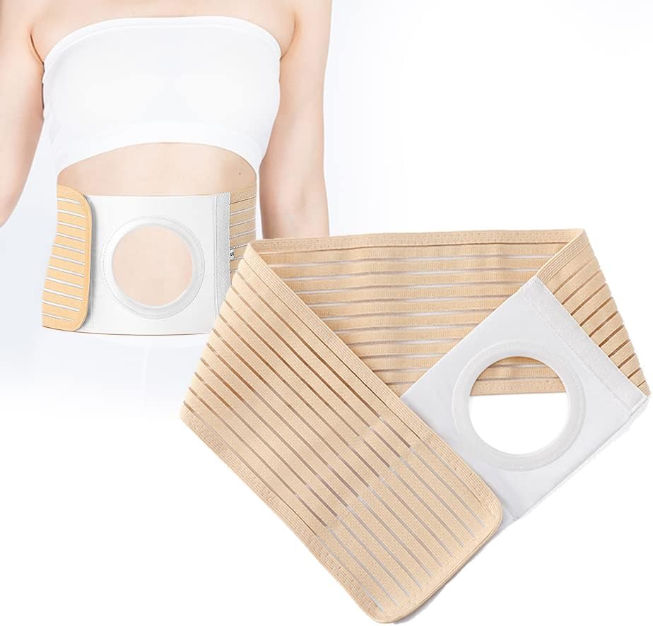 HEAGI Ostomy Hernia Support Belt - Elastic Abdominal Belt for Men and Women - Prevents Stoma Hernia, Reinforces Colostomy Bag - HEAGI - Colostomy bags Supplies