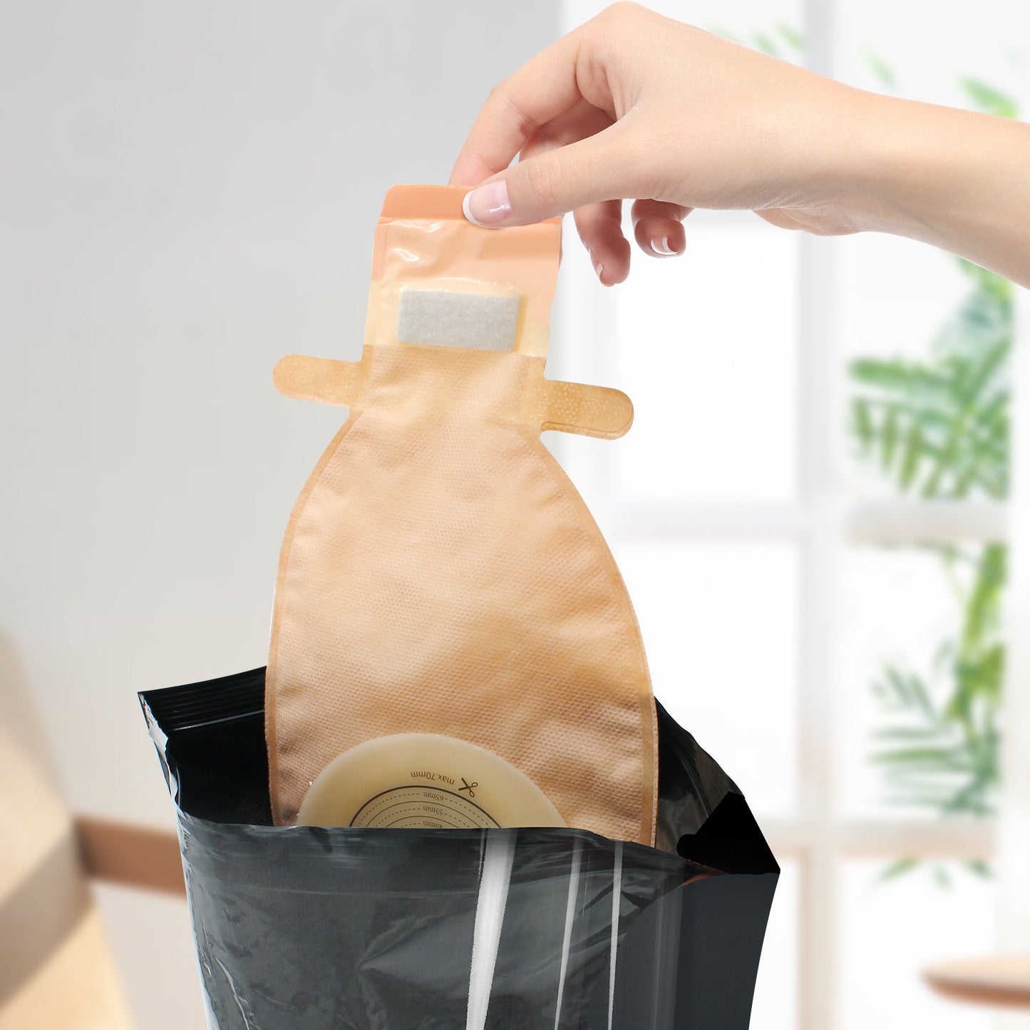 HEAGI Ostomy Pouch Disposal Bags Seal - N - Toss Ostomy Disposal System - High - Sealing Odor Control - Eco - Friendly Disposal Bags 100 Pack - HEAGI - Colostomy bags Supplies
