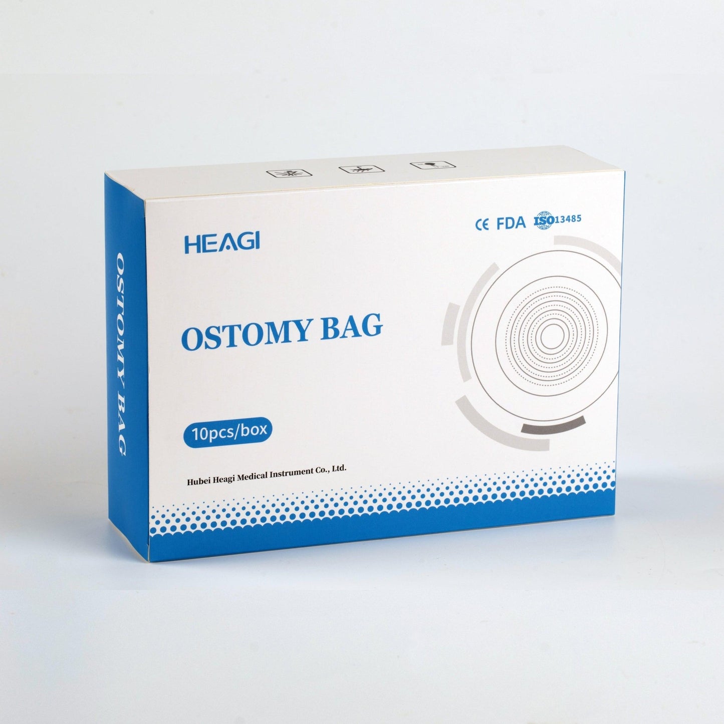 HEAGI Urostomy Bags One Piece Stoma Bag for Urine Anti - backflow Urostomy Bag Suppliers - HEAGI - Colostomy bags Supplies