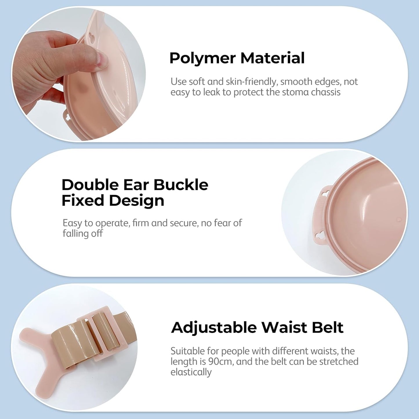 Ostomy Shower Cover Waterproof | Ostomy Supplies | Ostomy Shower Guard Waterproof Bath Cover - HEAGI - Colostomy bags Supplies
