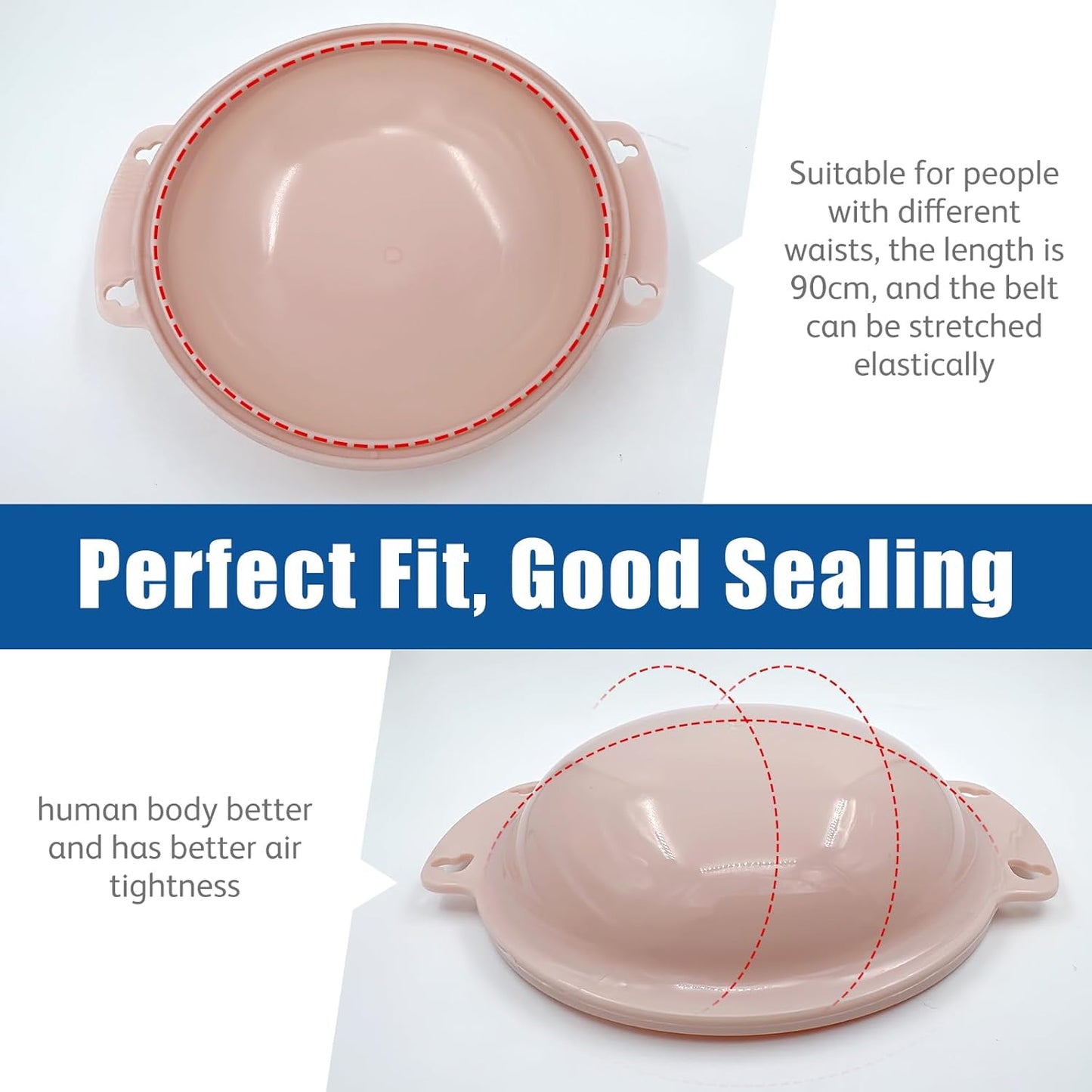 Ostomy Shower Cover Waterproof | Ostomy Supplies | Ostomy Shower Guard Waterproof Bath Cover - HEAGI - Colostomy bags Supplies