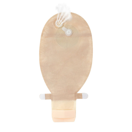 HEAGI 1 - Piece Colostomy Bag with Gas Release for Odor Control Drainable Pouch Ostomy Care Supplies - HEAGI - Colostomy bags Supplies
