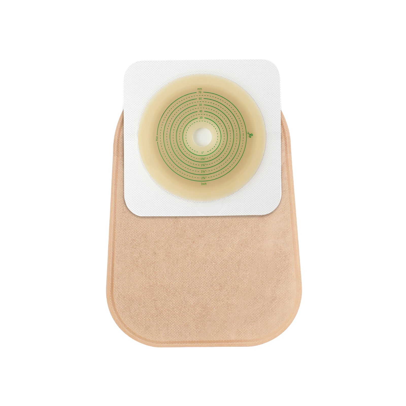 HEAGI 60pcs Colostomy Bags 2 Piece Closed End, Disposable Ostomy Pouch for Ileostomy, Travel Backup - HEAGI - Colostomy bags Supplies