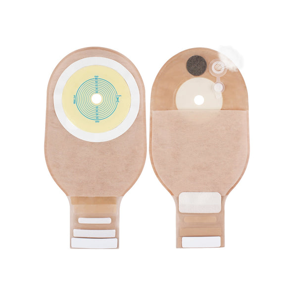 HEAGI Dual Vent System Colostomy Bags for Ileostomy, One Piece Drainable Pouch Ostomy Supplies - HEAGI - Colostomy bags Supplies