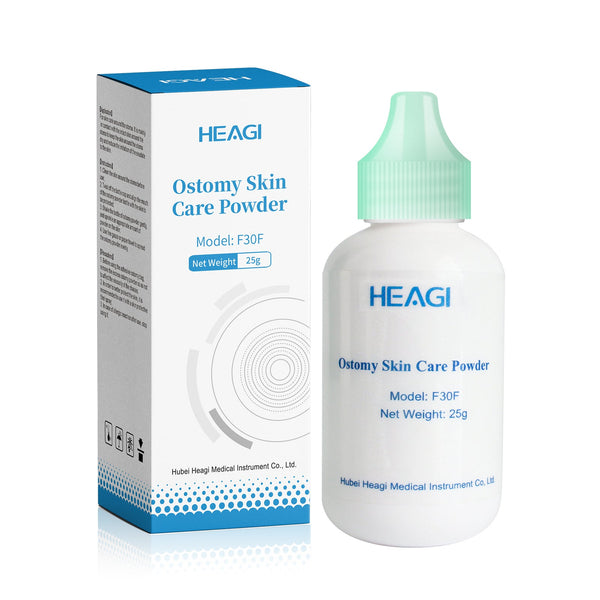 HEAGI Stoma Powder, Ostomy Skin Care Powder, Protects Skin Keep Dry Ostomy Powder Adapt Stoma Powder (25g) - HEAGI - Colostomy bags Supplies