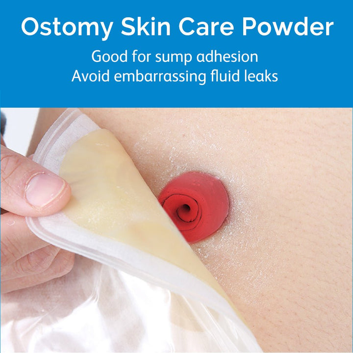HEAGI Stoma Powder, Ostomy Skin Care Powder, Protects Skin Keep Dry Ostomy Powder Adapt Stoma Powder (25g) - HEAGI - Colostomy bags Supplies