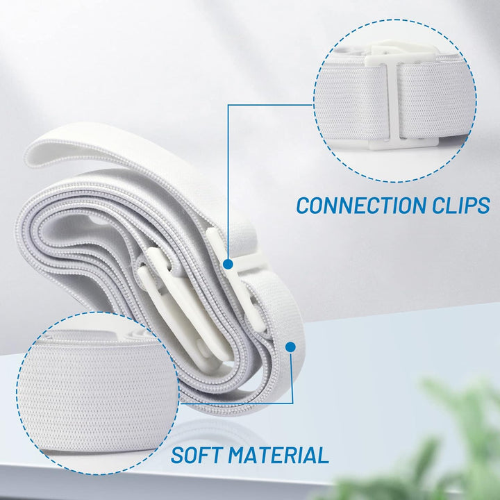Ostomy Belt,Two - Piece Adjustable Stoma Waistband, Preventing Chassis Warping,Care After Colostomy Ileostomy Surger - HEAGI - Colostomy bags Supplies