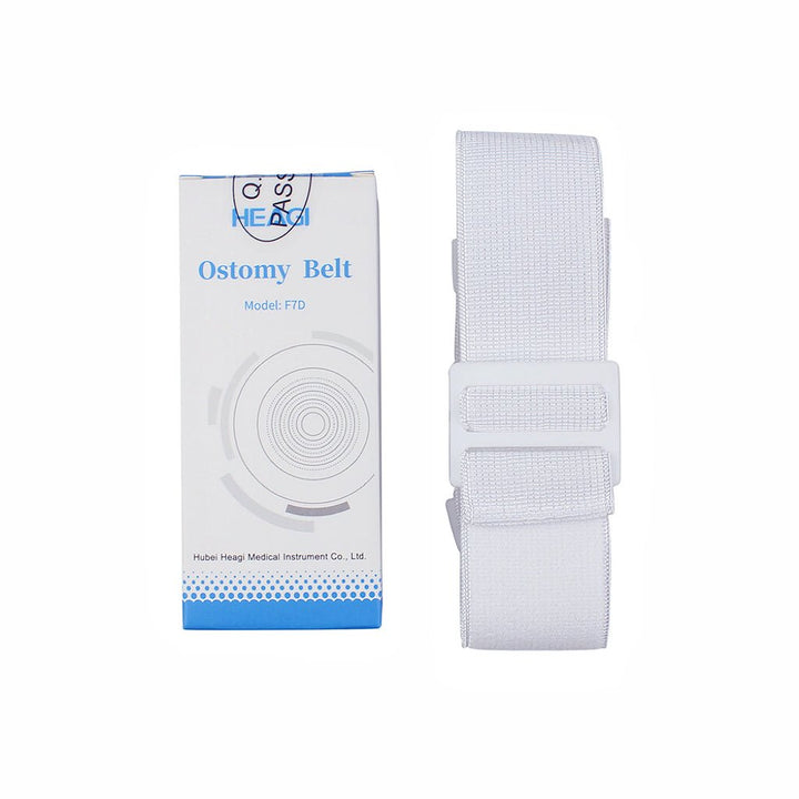 Ostomy Belt,Two - Piece Adjustable Stoma Waistband, Preventing Chassis Warping,Care After Colostomy Ileostomy Surger - HEAGI - Colostomy bags Supplies